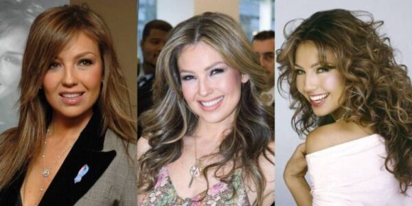 4 Thalia Haircuts for women with round faces