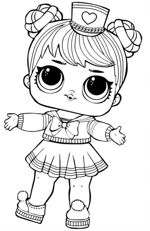 43 Lol Doll Coloring Pages To Print Or Draw