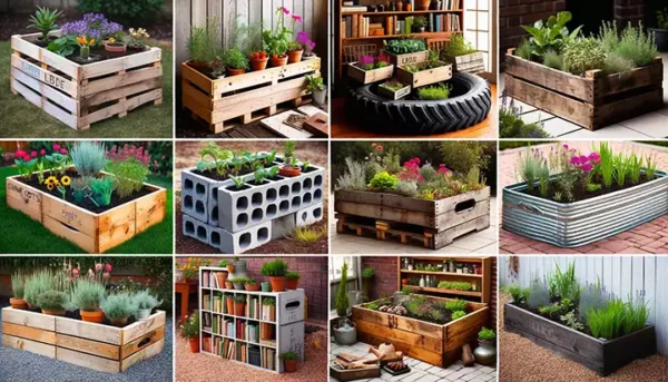 9 DIY Raised Garden Bed Ideas Made from Easy-to-Find Materials