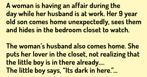 A Boy Catches His Mother Having An Affair.