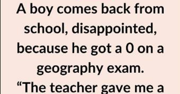 A Boy Comes Back From School