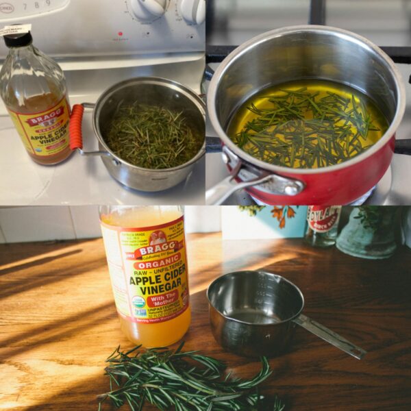 A Delightful Discovery: Rosemary Infused Vinegar