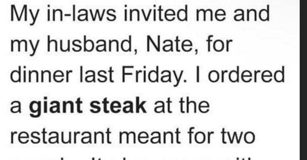 Awkward Dining Moment