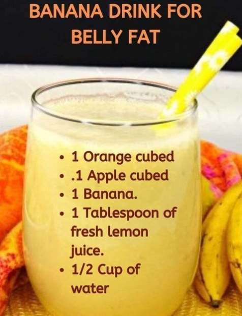 Banana Drink for Belly Fat