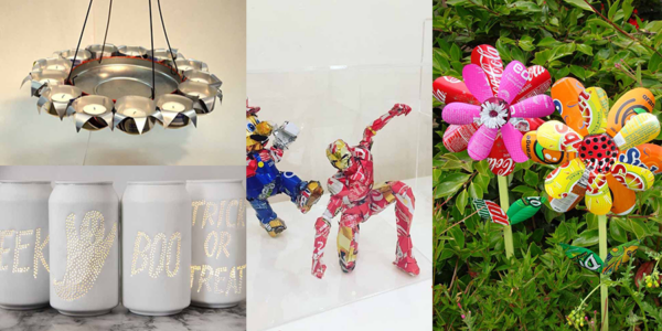 Beer/Soda can crafts: 50 ideas (reuse, recycle, help nature)