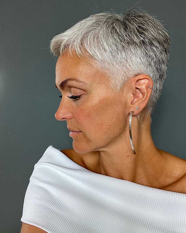 Short Pixie Haircuts For Women Over 60