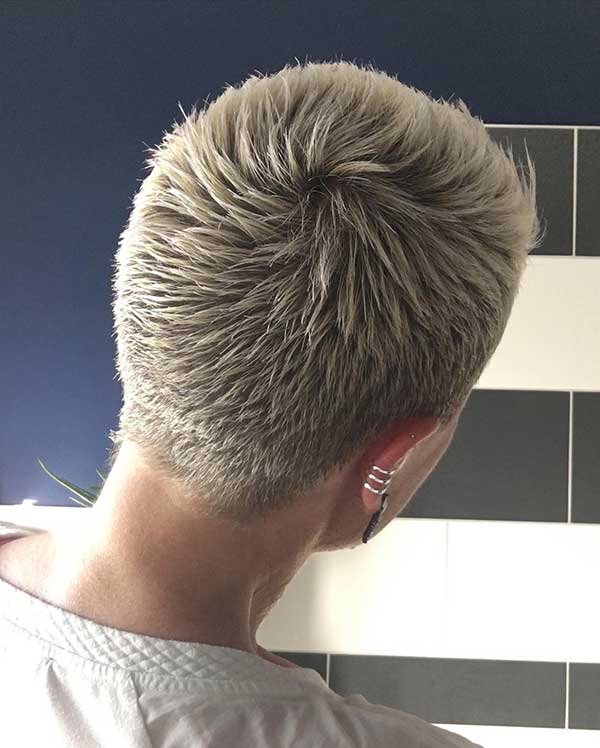 Pixie Cut Back View