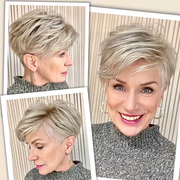 Pixie Short Hairstyles For Over 50
