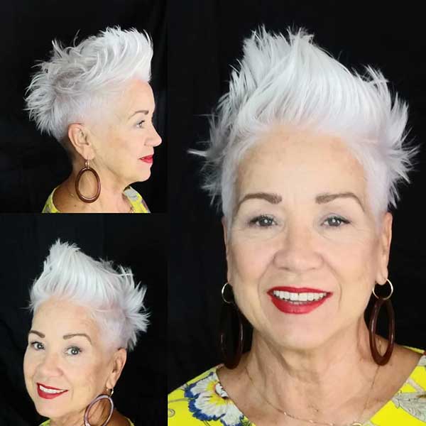 Short Pixie Haircuts Front And Back View