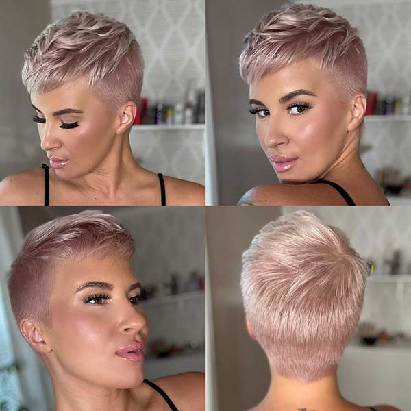 Layered Pixie Cut