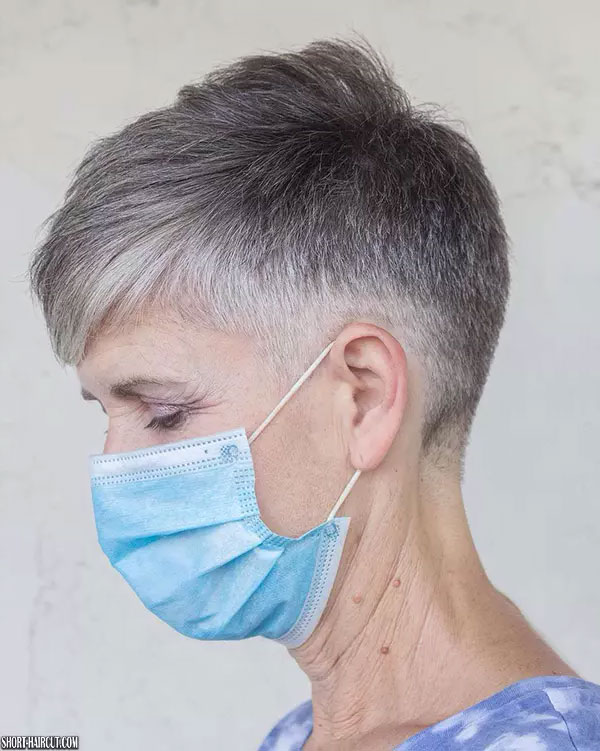 Short Pixie Haircuts For Women Over 60