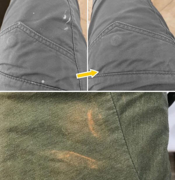 Bleach stains on clothes: 2 tricks to hide and remove them