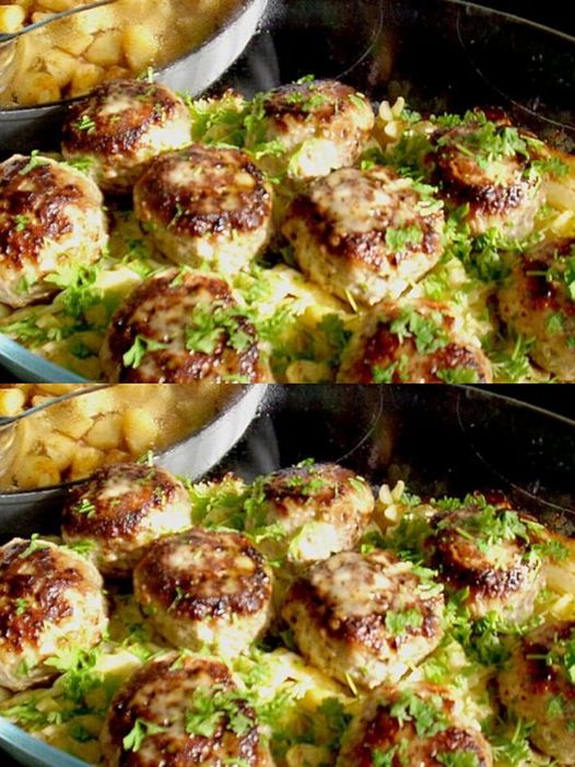 Bulettentopf mit Wirsing