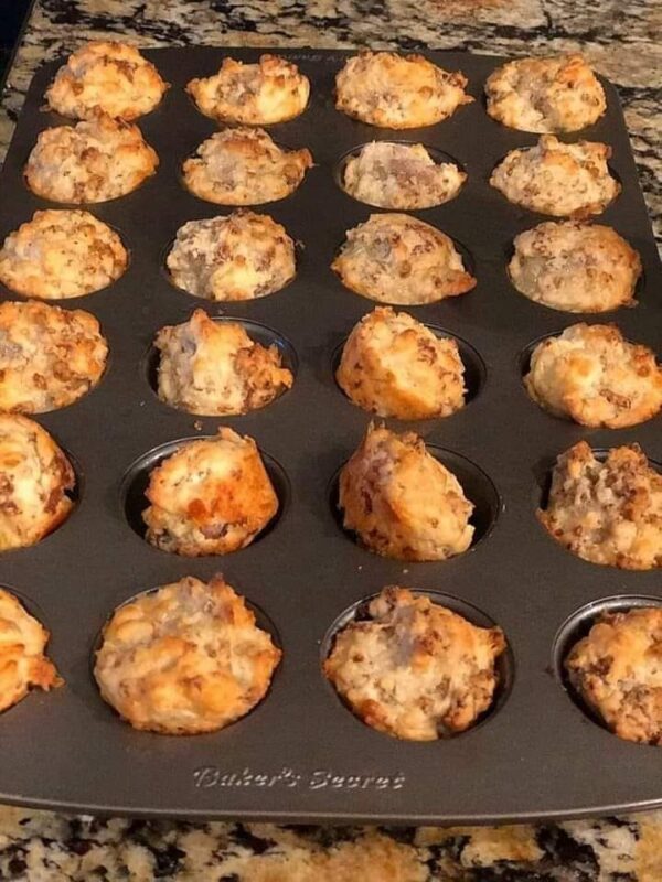 CRISPY HASHBROWN SAUSAGE BITES