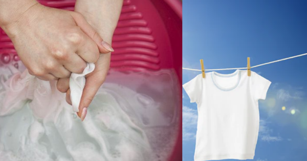 Forget costly detergents or toxic stain cleaners, here is what you need to naturally make your clothes pure white and stainless