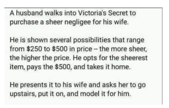 Funny – A husband