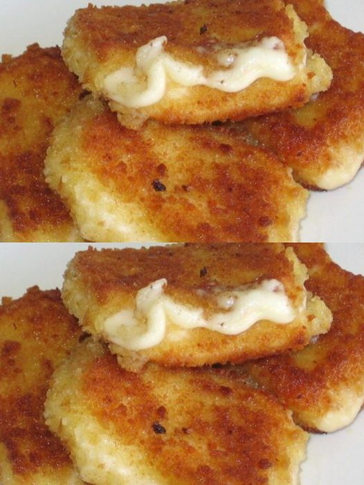 Gebratener Schafskäse mit Spinat