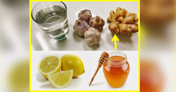 Ginger-Garlic-Lemon-Honey Elixir