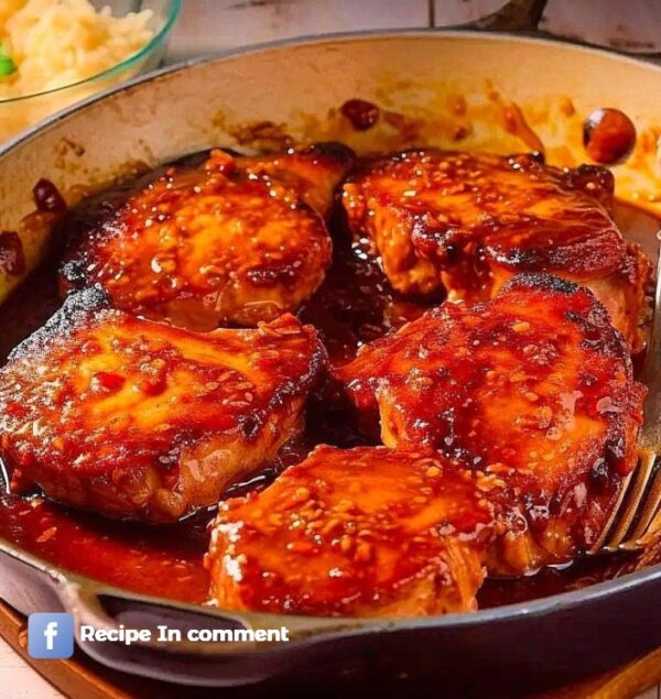 HONEY GARLIC PORK CHOPS