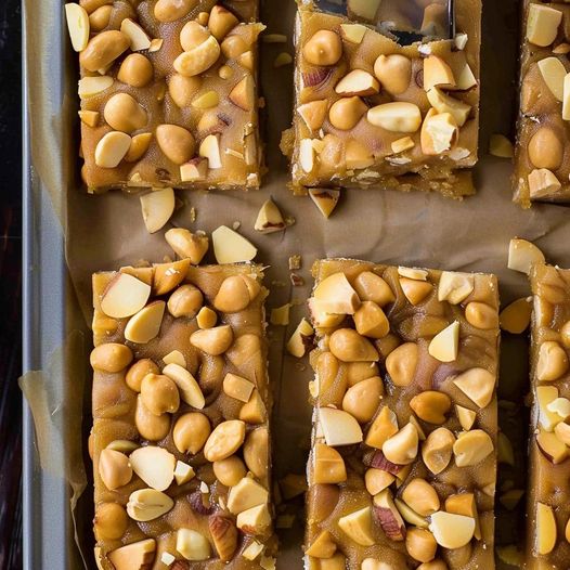 Hausgemachte Zahltag-Schokoriegel