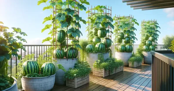 How to Grow Watermelons at Home in Containers