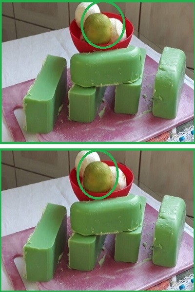 How to make homemade lemon, vinegar and alcohol soap without caustic soda!