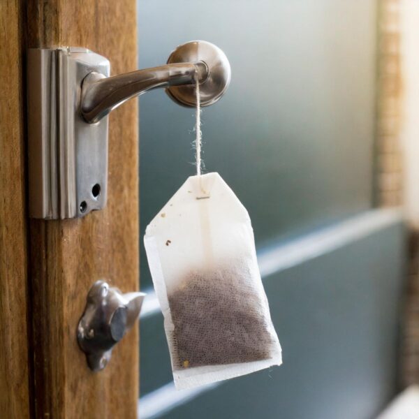 If you see a tea bag hanging on your door handle, here’s what it means