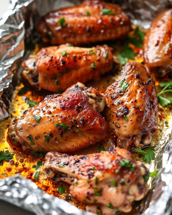 In my hubby’s words: “These are the best game day wings ever!”