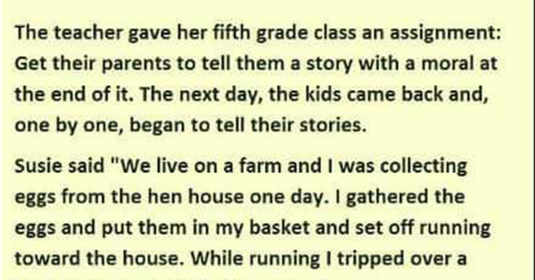 LITTLE GIRL SHOCKED EVERYONE WITH HER ASSIGNMENT, INCLUDING THIS TEACHER