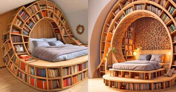 Library Beds: The New Trend in Space-Saving Home Design