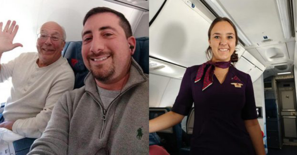 Man books 6 flights on Christmas Eve to spend time with flight attendant daughter