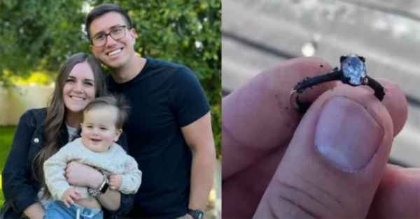 “Miracle Ring” Plucked From Ashes Gives Hope To Couple Who Lost Nearly Everything.