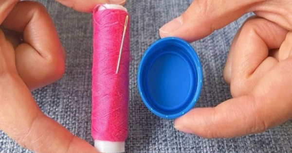 My Grandmother’s Simple Trick for Threading a Needle: All You Need is a Bottle Cap