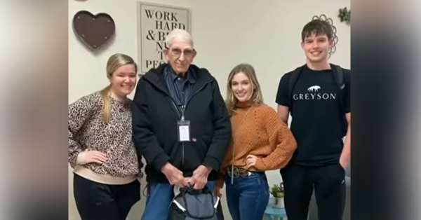 “Nobody Deserves To Work Their Whole Life.” 3 Teens Work Together To Help Elderly Janitor Forced Out Of Retirement. “They Deserve To Enjoy Everything.”