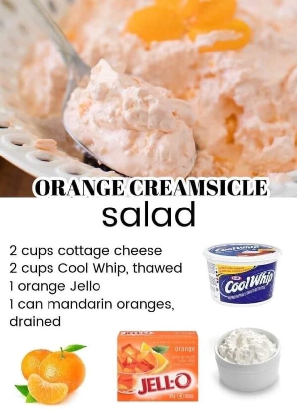 Orange Dreamsicle Salad