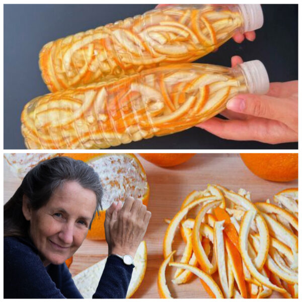 Since I came across this technique, I no longer discard orange peels