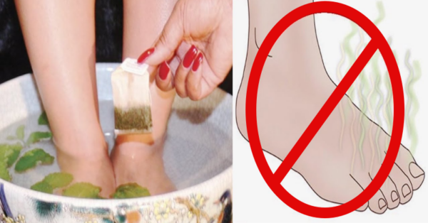 Soak your feet in green tea and say goodbye to these annoying things