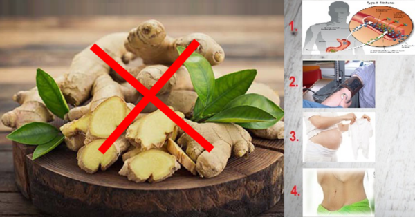 Stop using ginger if you are in these 4 types of people