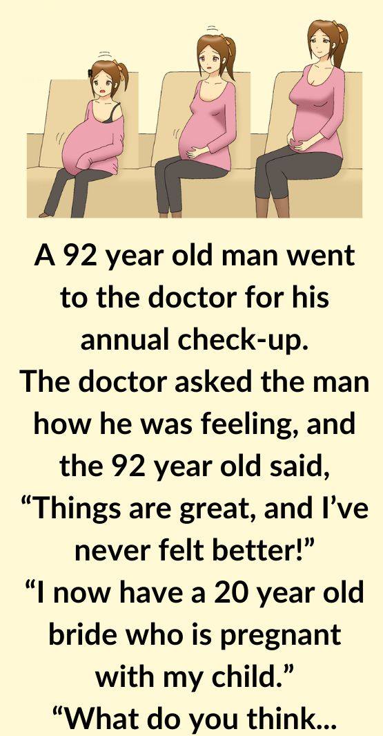 The Older Man Boasts To The Doctor