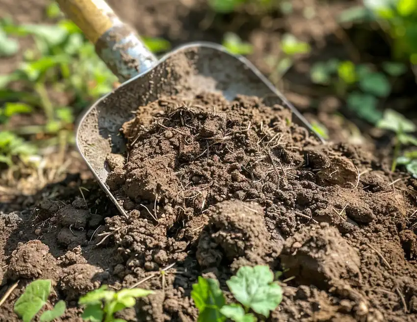 nutrient rich soil