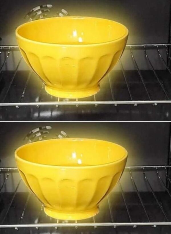 The magic trick to cleaning the entire oven with the bowl method: it will sparkle with cleanliness