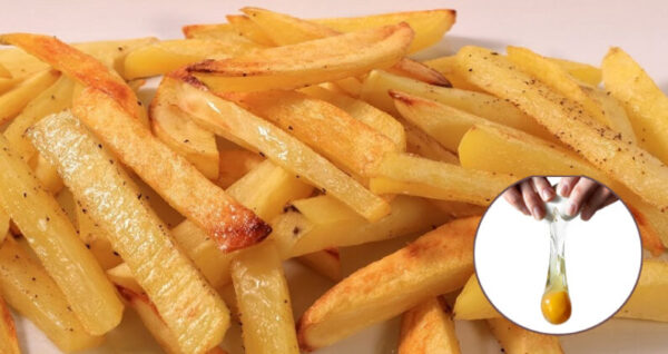 Trick to make Crispy French Fries without a drop of oil