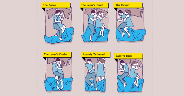 What Your Sleeping Position Says About Your Relationship