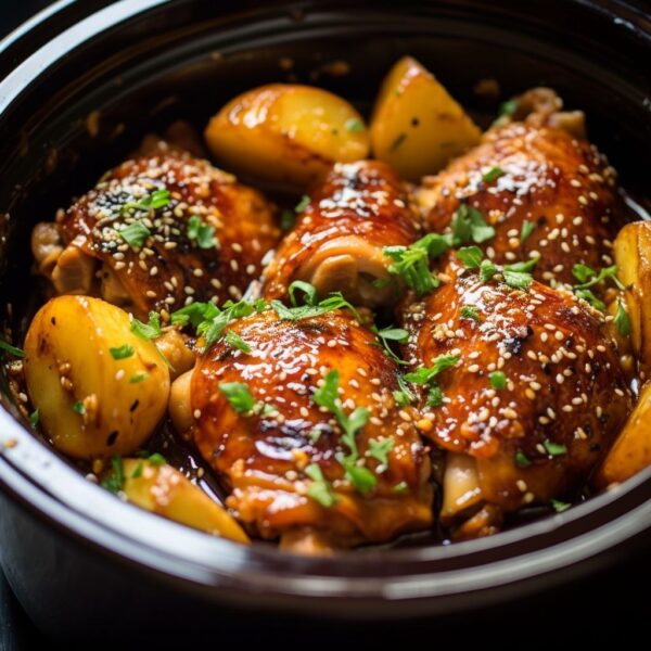 When I make this chicken thighs recipe during week, everyone scrapes their plates clean