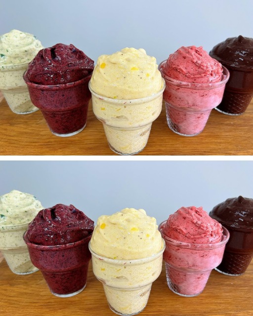 Zuckerfreies Eis! Ohne Milchcreme