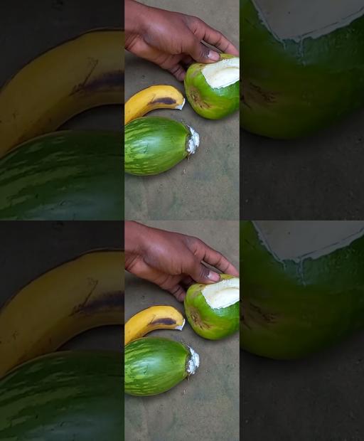 Papaya Fusion: The Ultimate Taste Revolution! 🌿🍌 #shorts