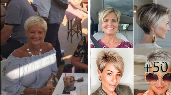 trendy short hairstyles for women over 50