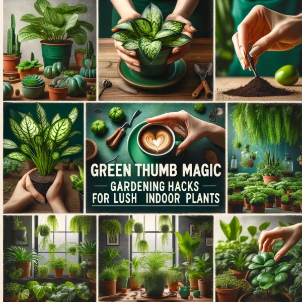 Green Thumb Magic: Gardening Hacks for Lush Indoor Plants