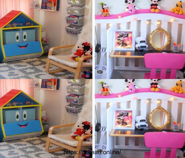 Transform your bedroom into a magical Mickey-inspired FUN room! 🐭✨ #MickeyMouse #DisneyMagic #KidsRoom #BedroomTransformation